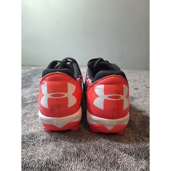 Under Armour Softball Cleats Sneaker Shoes Girls 3Y PINK Art1278754-064 - Picture 10 of 12